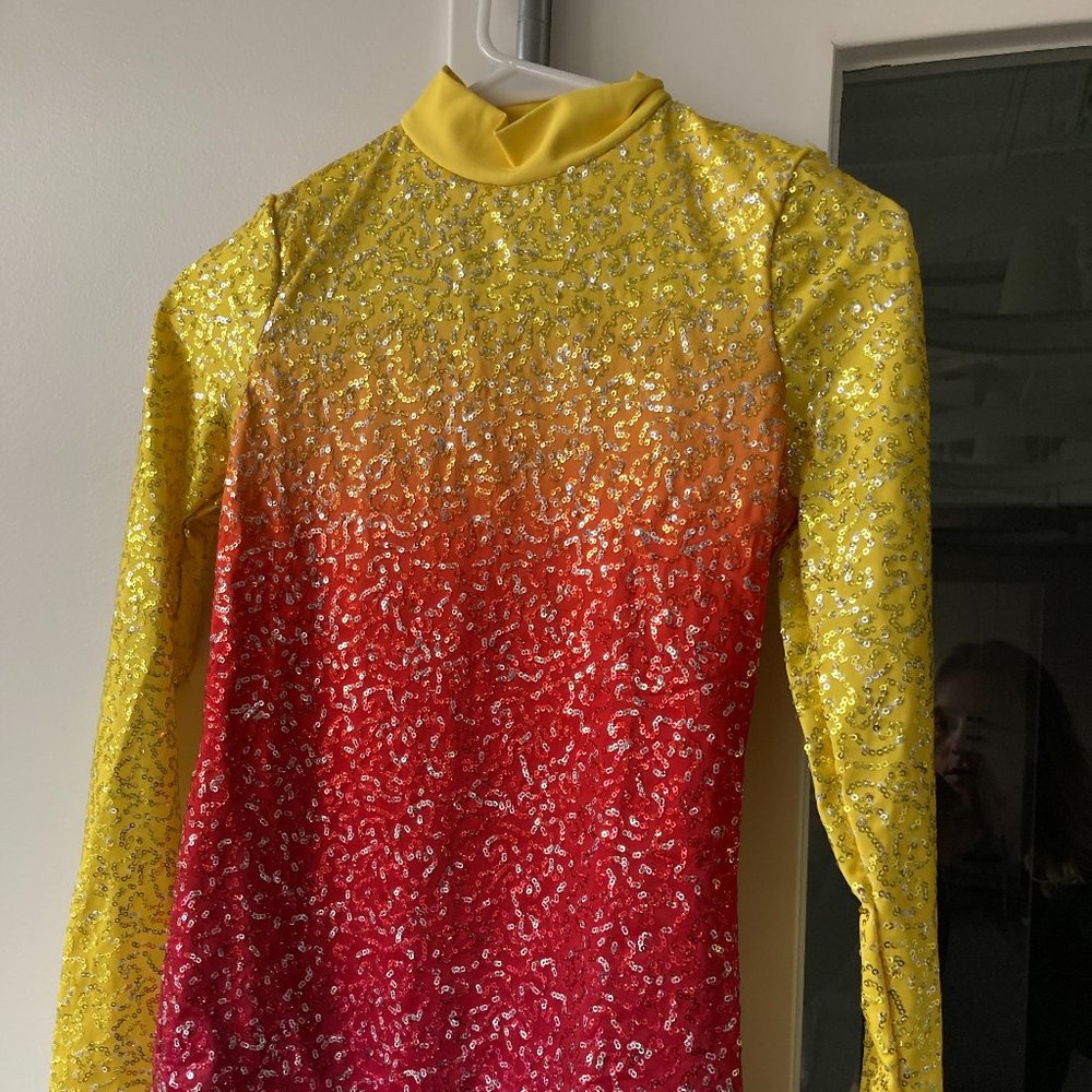Kids Romper Dance Performance Costume